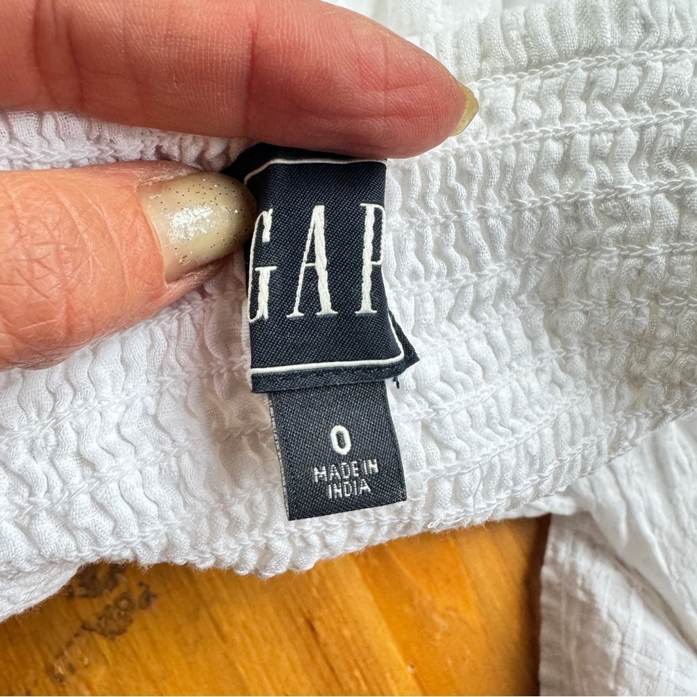 Gap white maxi sundress size 0 - Picture 9 of 12